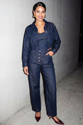 Miko Denim Jacket, Corset & Pants Set