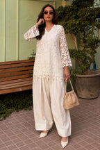 Zaira Lace Farshi Shalwar Set