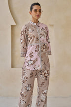 Zina High-Low Top & Pants Set