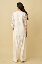 Zaira Lace Farshi Shalwar Set