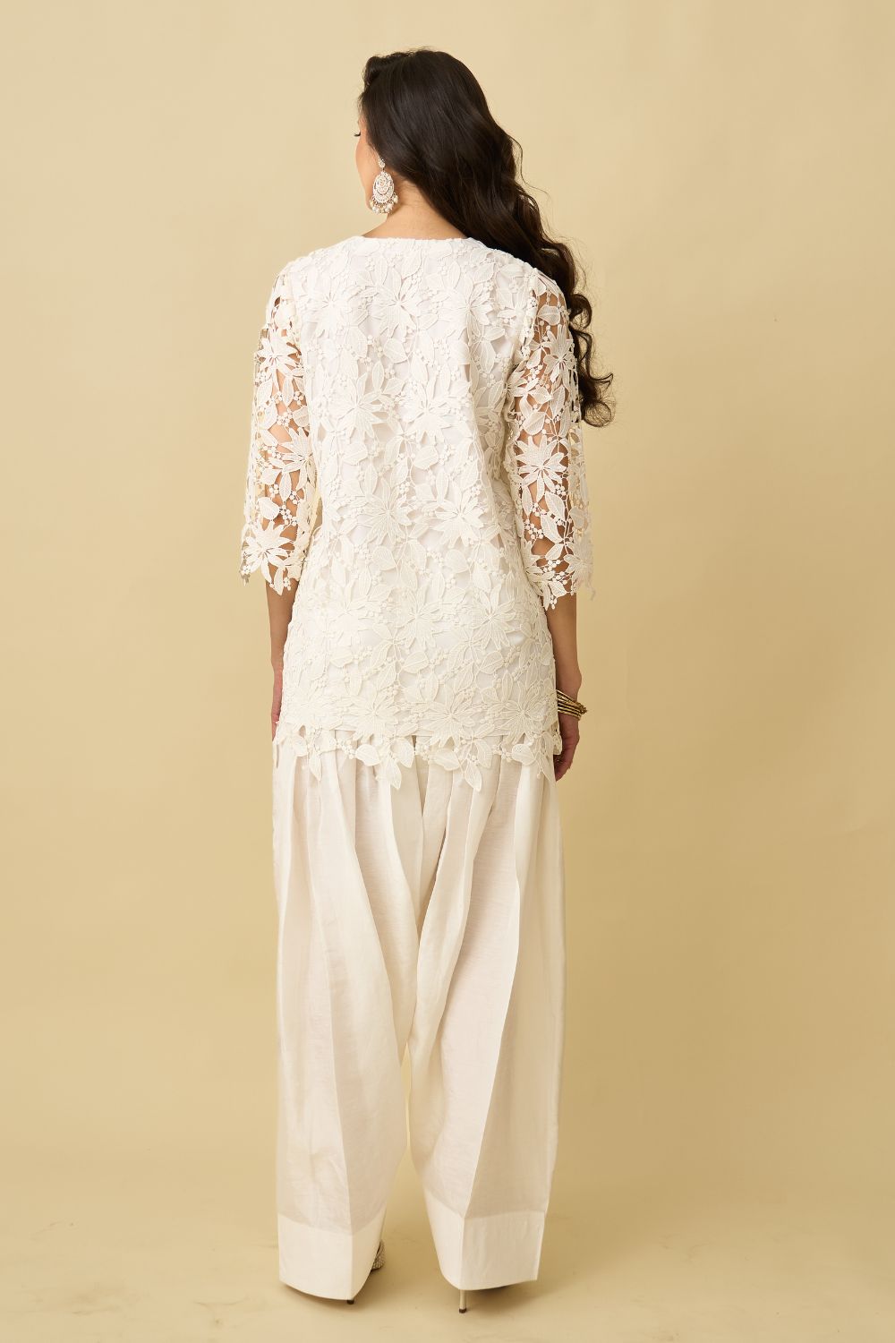 Zaira Lace Farshi Shalwar Set