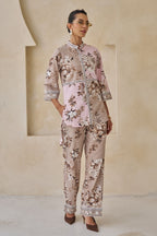 Zina High-Low Top & Pants Set