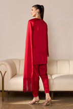 Warda Draped Kurta Set