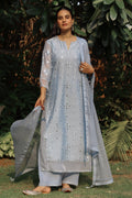 Asma Mul Chanderi Embroidered Kurta Set