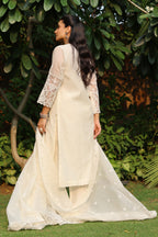 Hana Mul Chanderi Embroidered Kurta Set