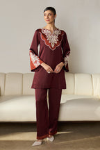Raha Embroidered Co-ord Set