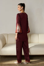 Raha Embroidered Co-ord Set
