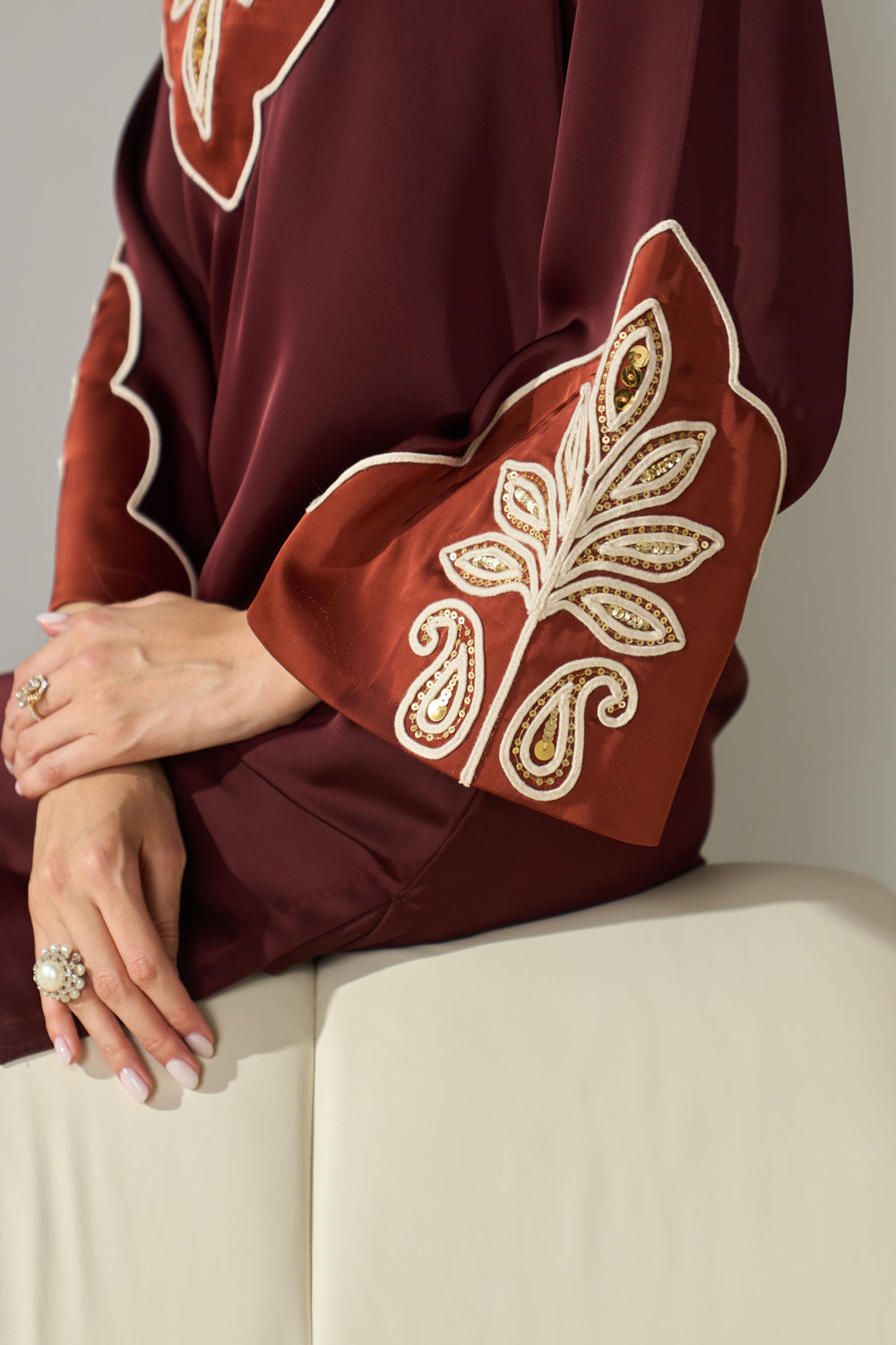 Raha Embroidered Co-ord Set