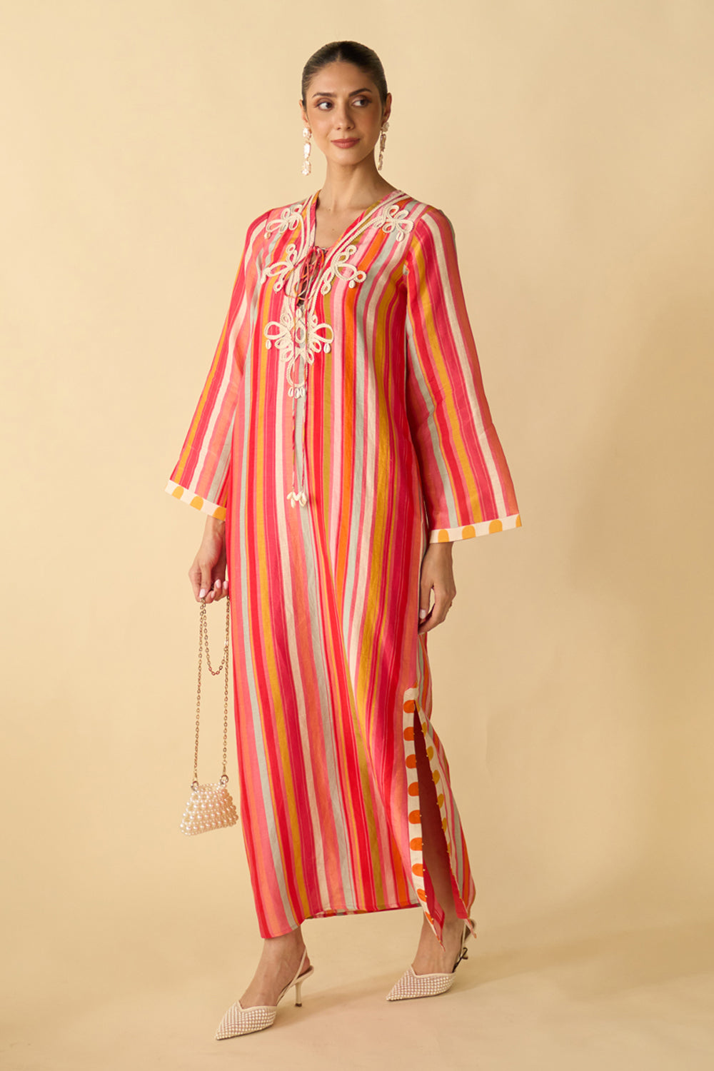 Gul Embroidered Kaftan