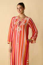 Gul Embroidered Kaftan
