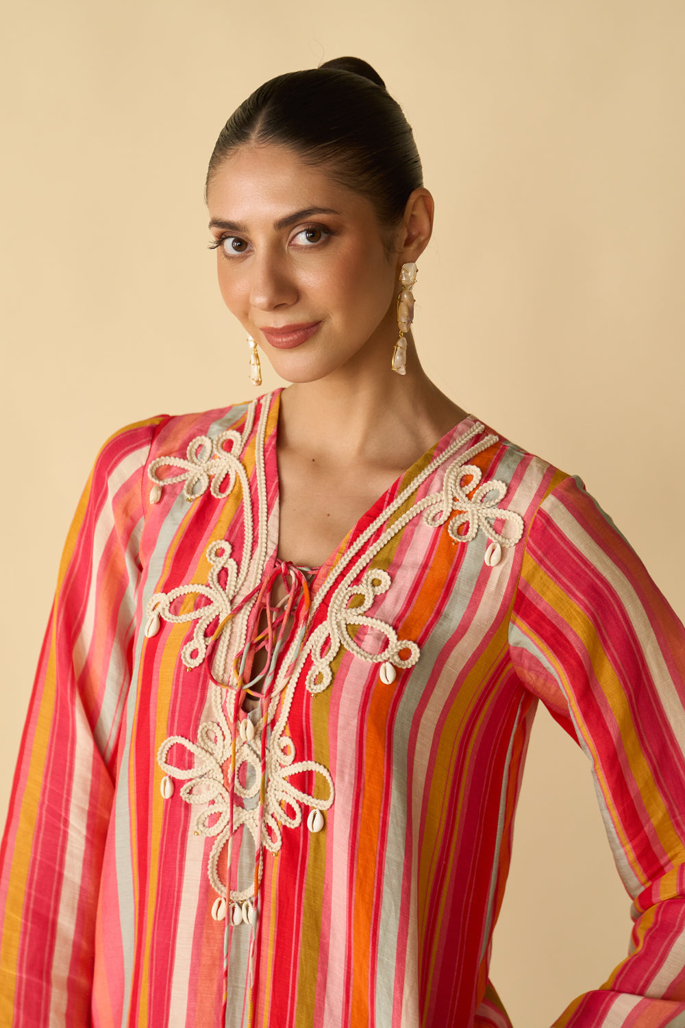 Gul Embroidered Kaftan